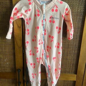 Bonds Pink Cherry Print Wondercool One-Piece